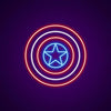 Captain America Neon Sign - Neon Fever