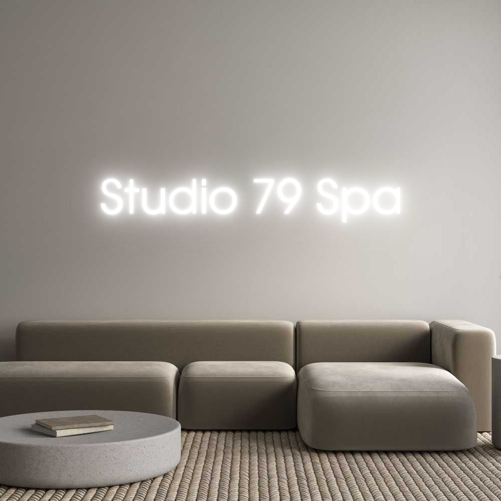 Custom Neon: Studio 79 Spa