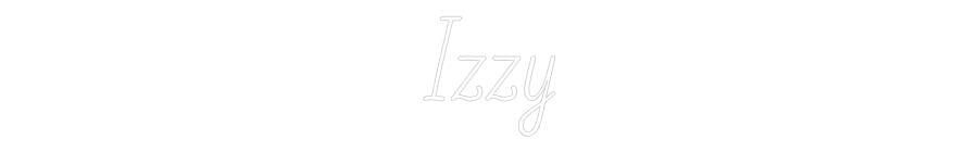 Custom Neon: Izzy