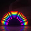 Colourful Neon Lights Rainbow Sign - Neon Fever