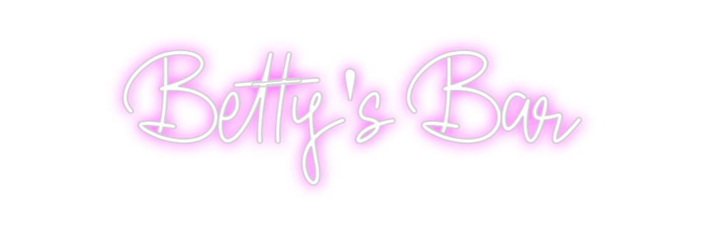 Custom Neon: Betty's Bar - Neon Fever