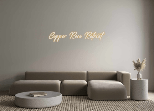 Custom Neon: Copper Rose R... - Neon Fever