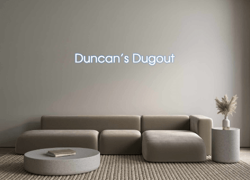 Custom Neon: Duncan's Dugout - Neon Fever