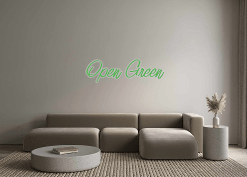 Custom Neon: Open Green - Neon Fever