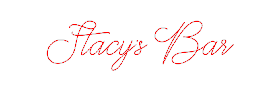 Custom Neon: Stacy’s Bar - Neon Fever