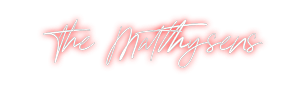 Custom Neon: The Matthysens - Neon Fever