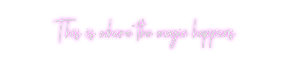 Custom Neon: This is where... - Neon Fever