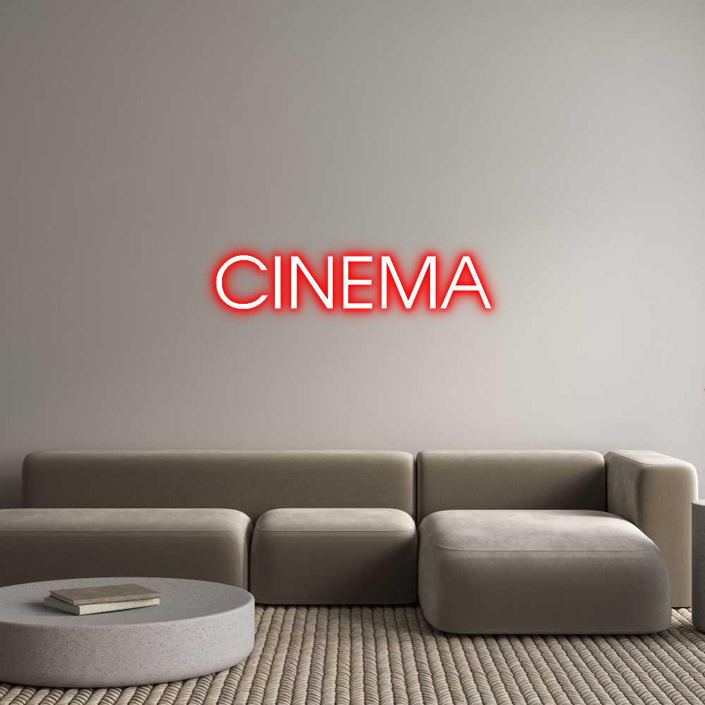 Custom Neon: CINEMA