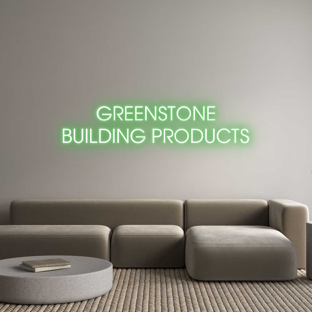 Custom Neon: GREENSTONE
B...