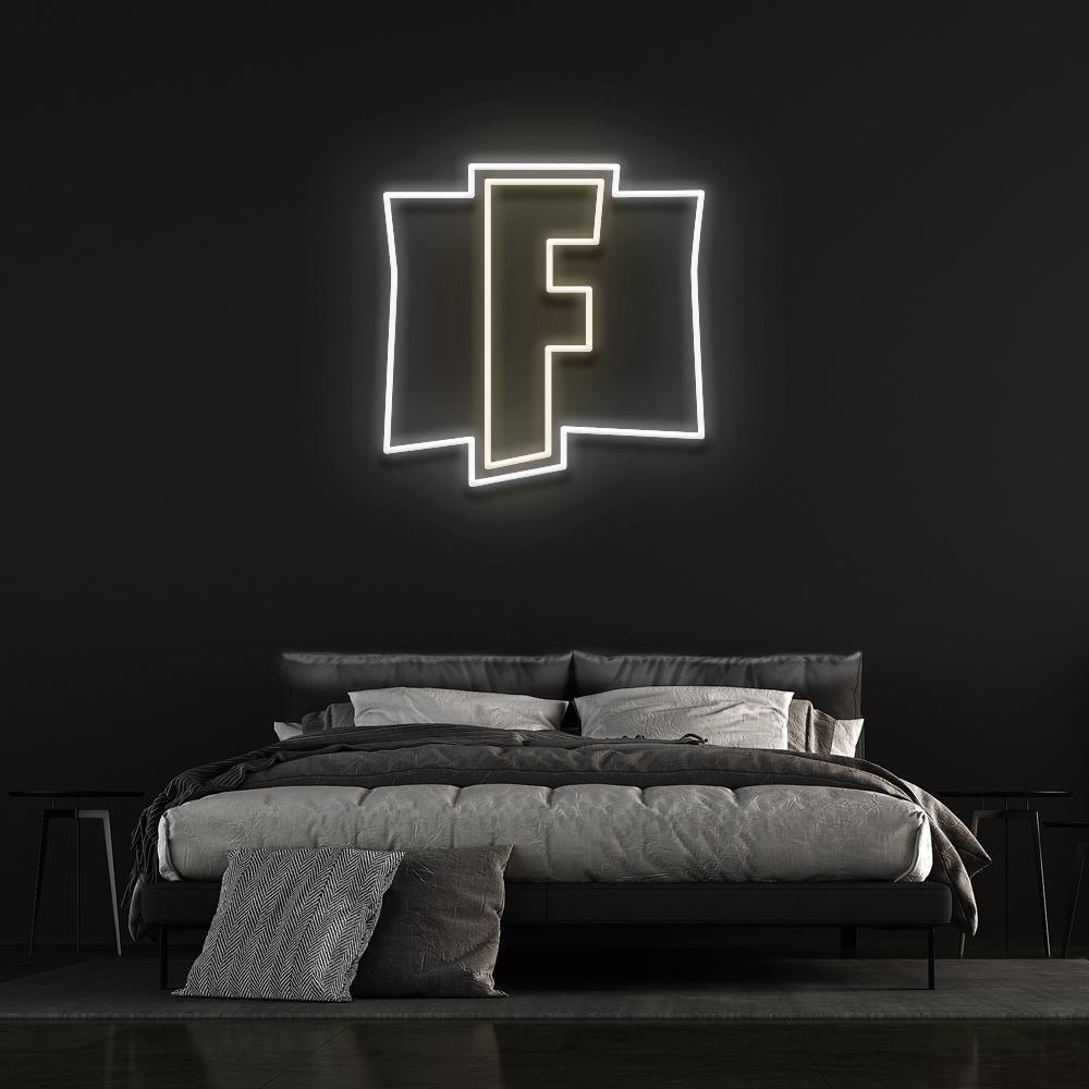 Fortnite Logo Neon Sign - Neon Fever