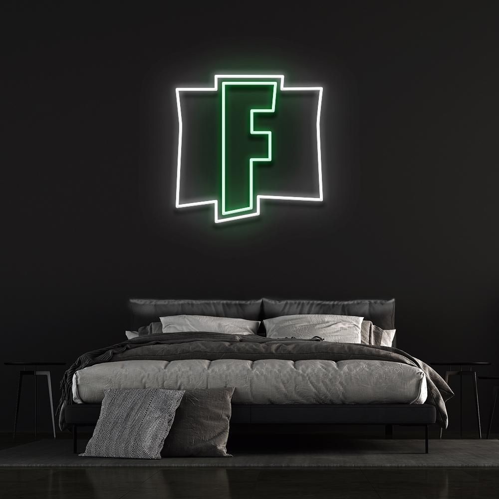 Fortnite Logo Neon Sign - Neon Fever