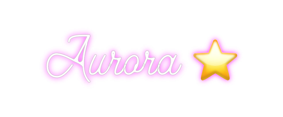 Custom Neon: Aurora ⭐️