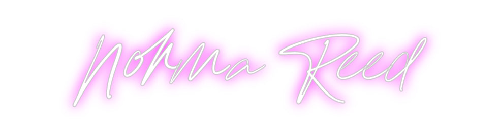 Custom Neon: Norma Reed