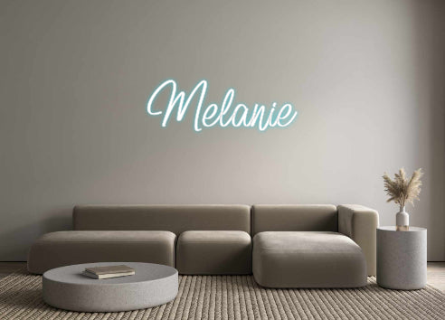 Custom Neon: Melanie