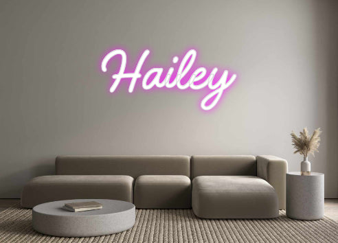 Custom Neon: Hailey