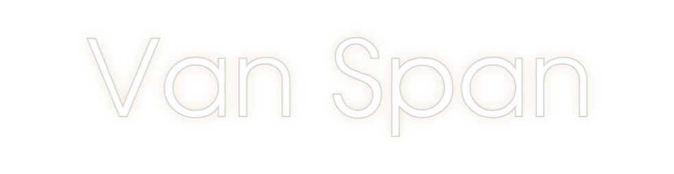 Custom Neon: Van Span