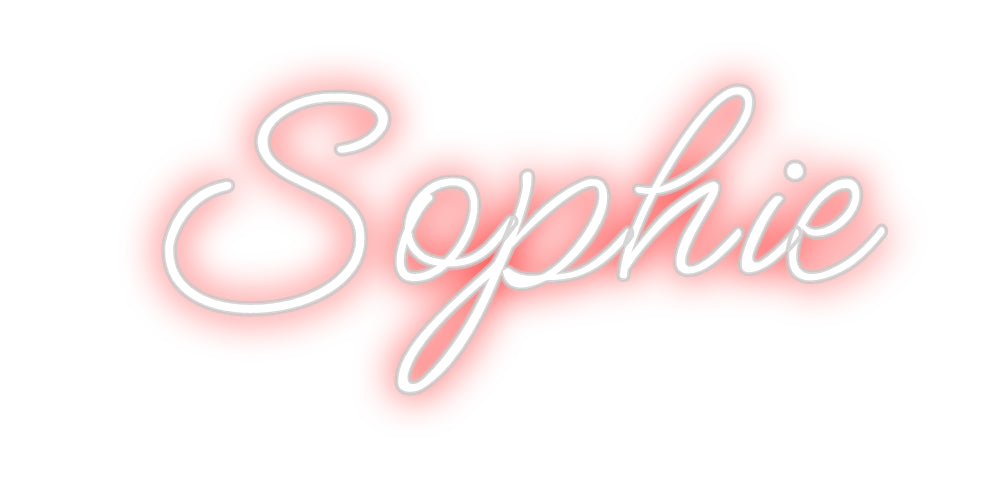 Custom Neon: Sophie