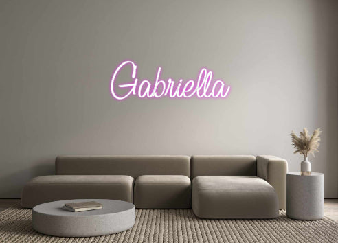 Custom Neon: Gabriella