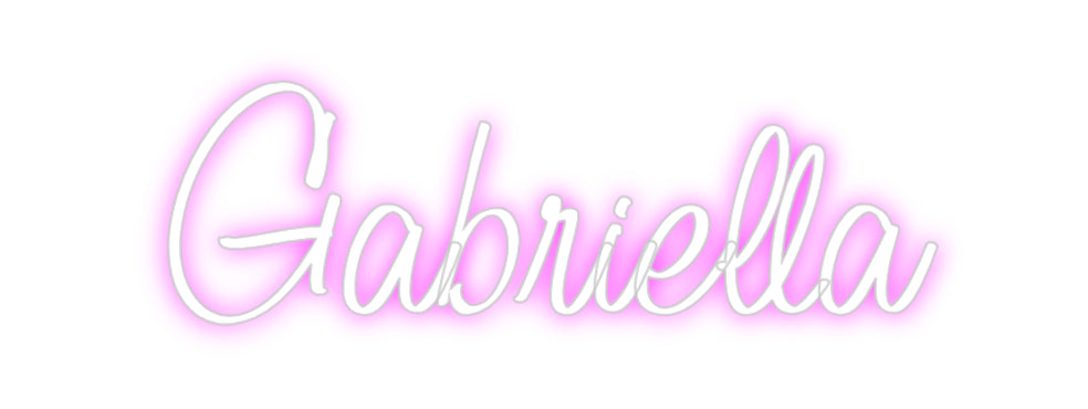 Custom Neon: Gabriella