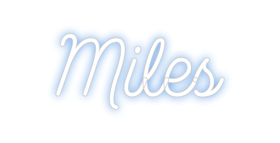 Custom Neon: Miles