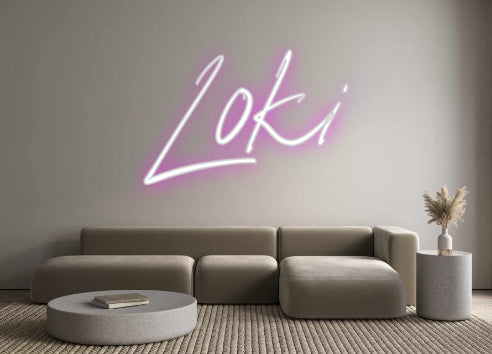 Custom Neon: Loki