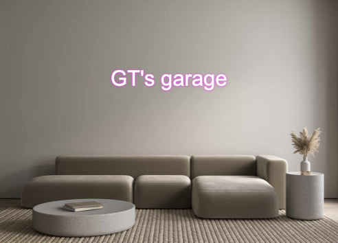 Custom Neon: GT's garage