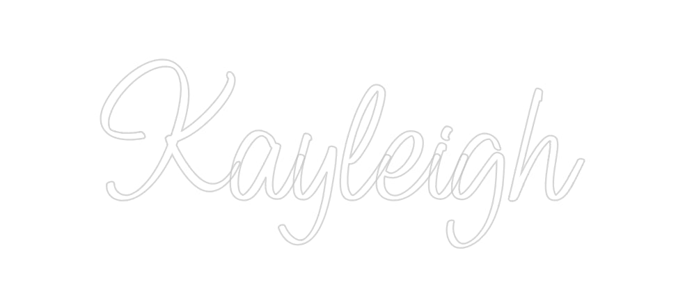 Custom Neon: Kayleigh