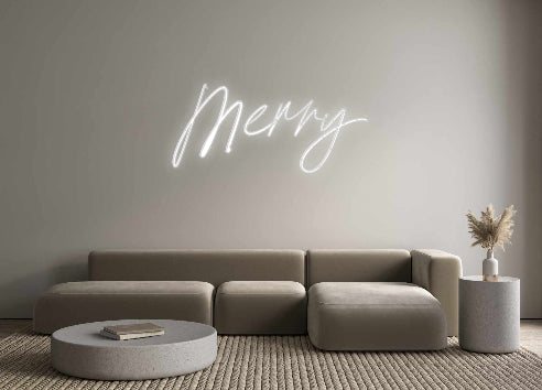 Custom Neon: Merry