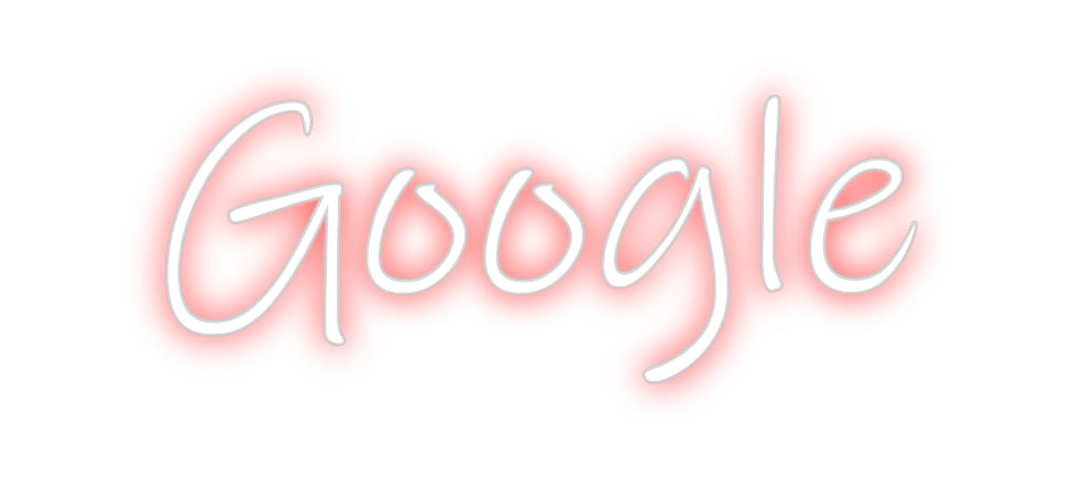 Custom Neon: Google