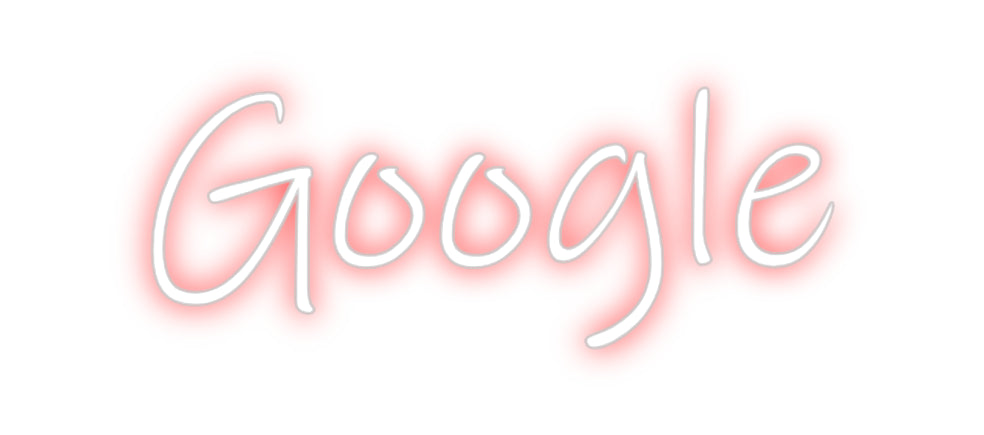 Custom Neon: Google