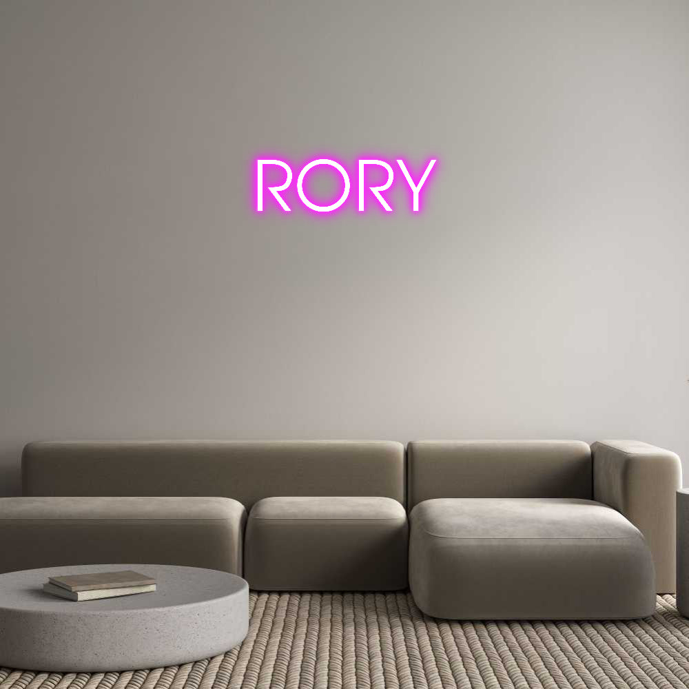 Custom Neon: RORY