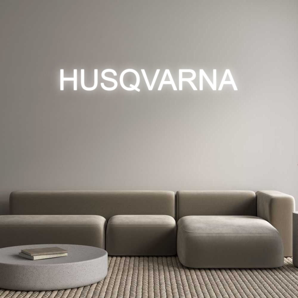 Custom Neon: HUSQVARNA