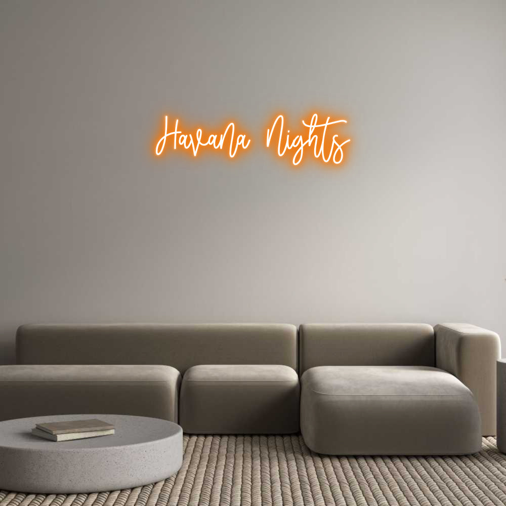 Custom Neon: Havana Nights