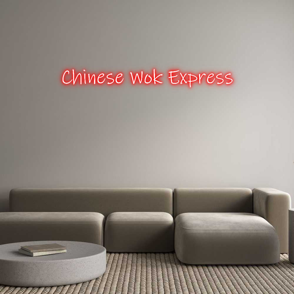 Custom Neon: Chinese Wok E...