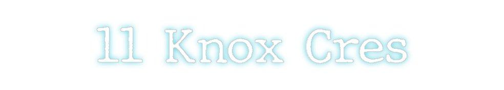 Custom Neon: 11 Knox Cres