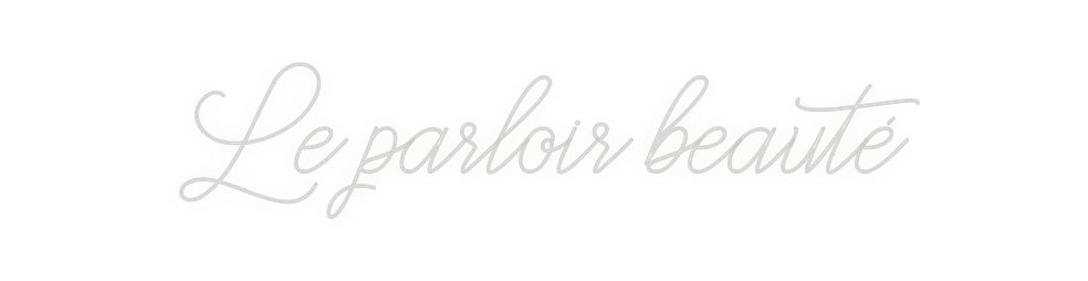 Custom Neon: Le parloir be...