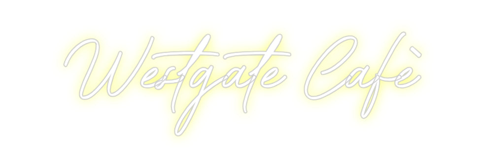 Custom Neon: Westgate Café