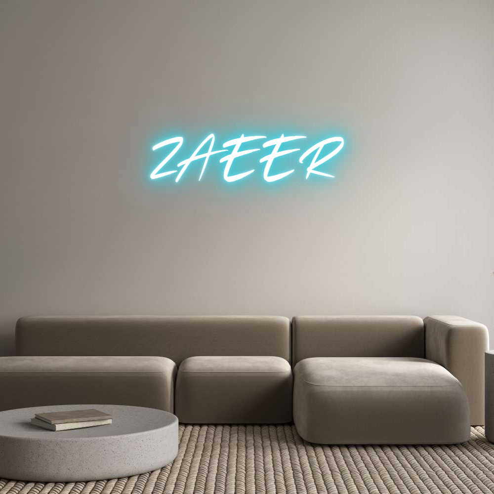 Custom Neon: ZAEER