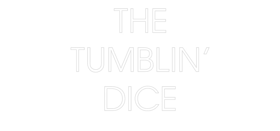 Custom Neon: THE 
TUMBLIN...