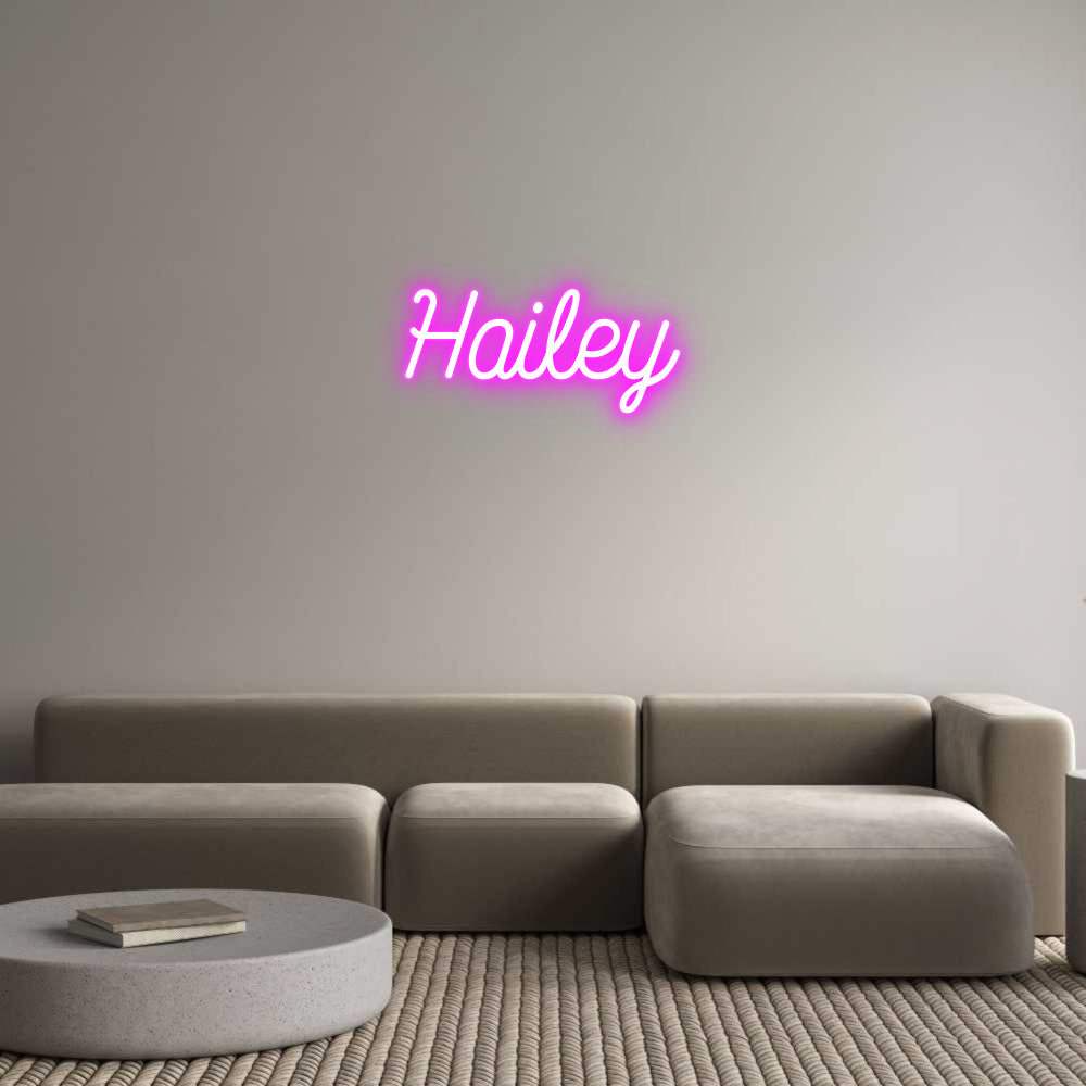 Custom Neon: Hailey