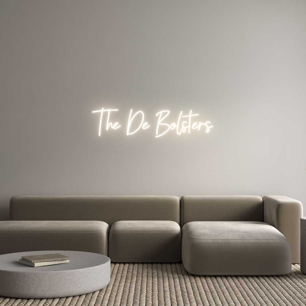 Custom Neon: The De Bolsters