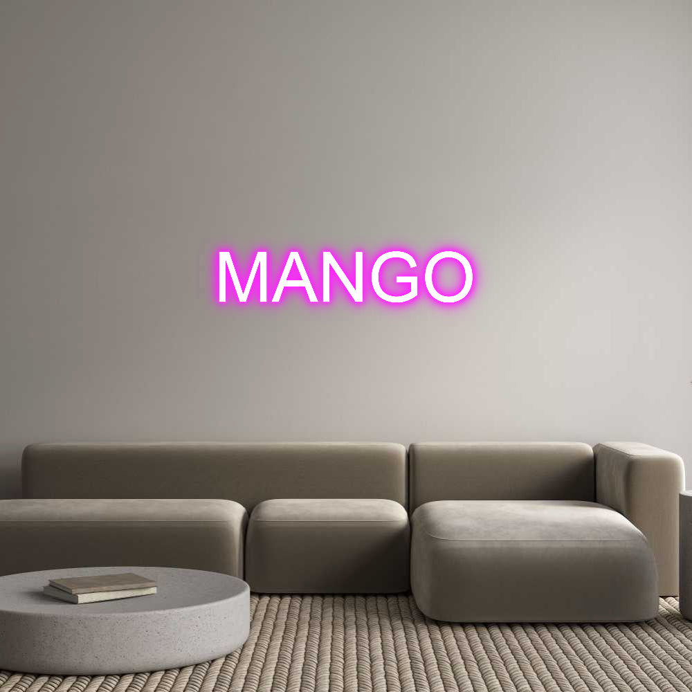 Custom Neon: MANGO