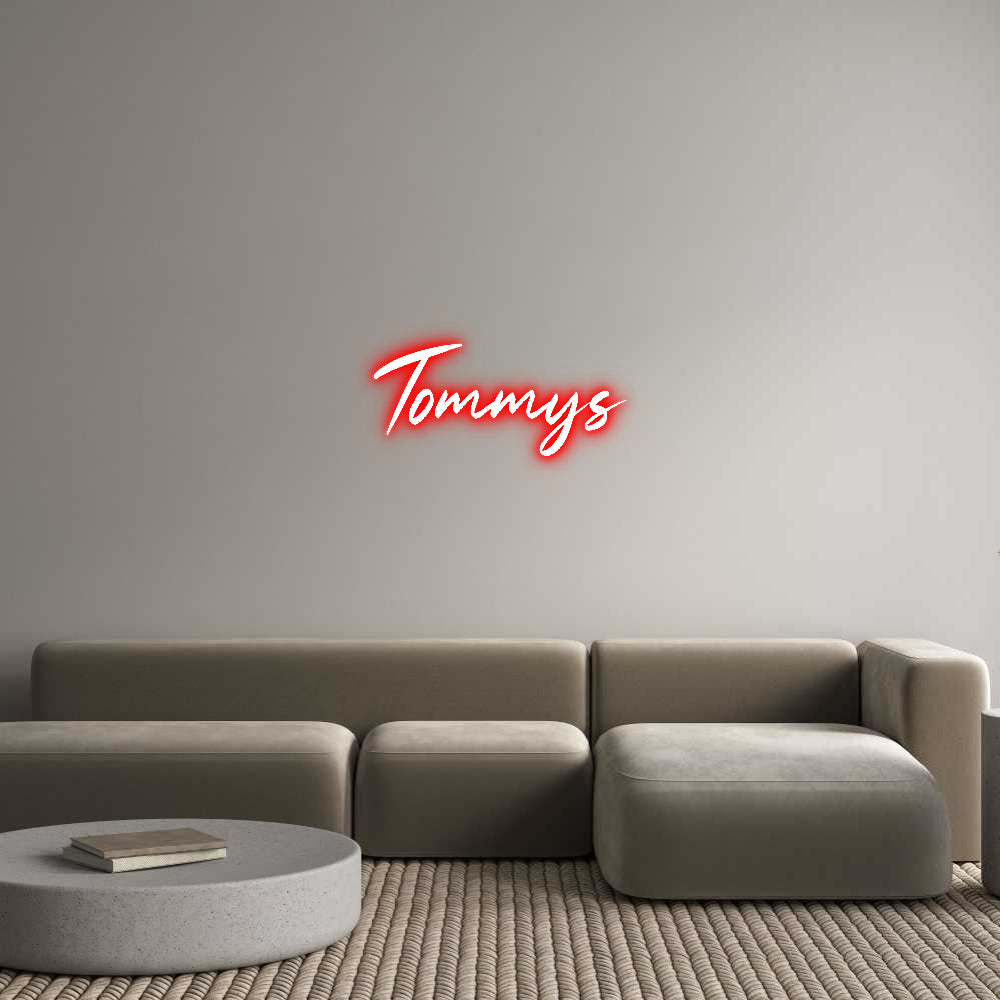 Custom Neon: Tommys