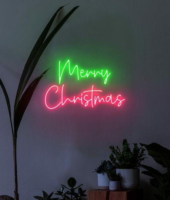 Merry Christmas 1 Neon Sign - Neon Fever