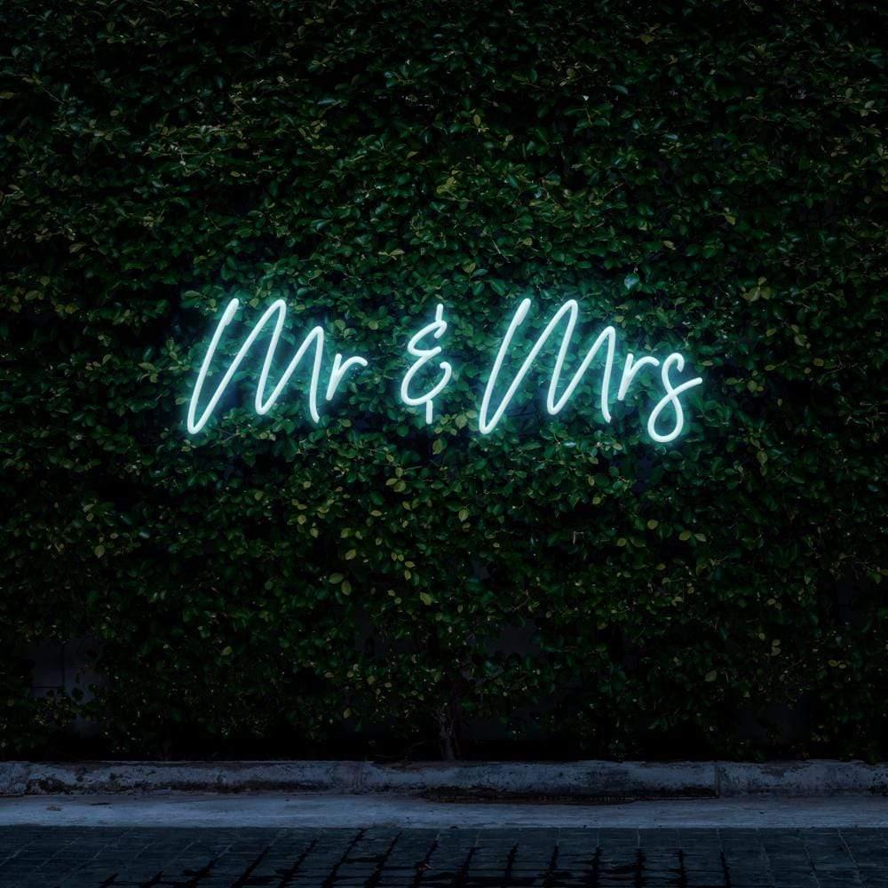 Mr & Mrs Neon Sign - Neon Fever