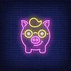 Piggy Nerd Neon Sign - Neon Fever
