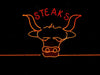 Steaks Neon Sign - Neon Fever