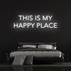 Load image into Gallery viewer, This Is My Happy Place Neon Sign - Neon Fever