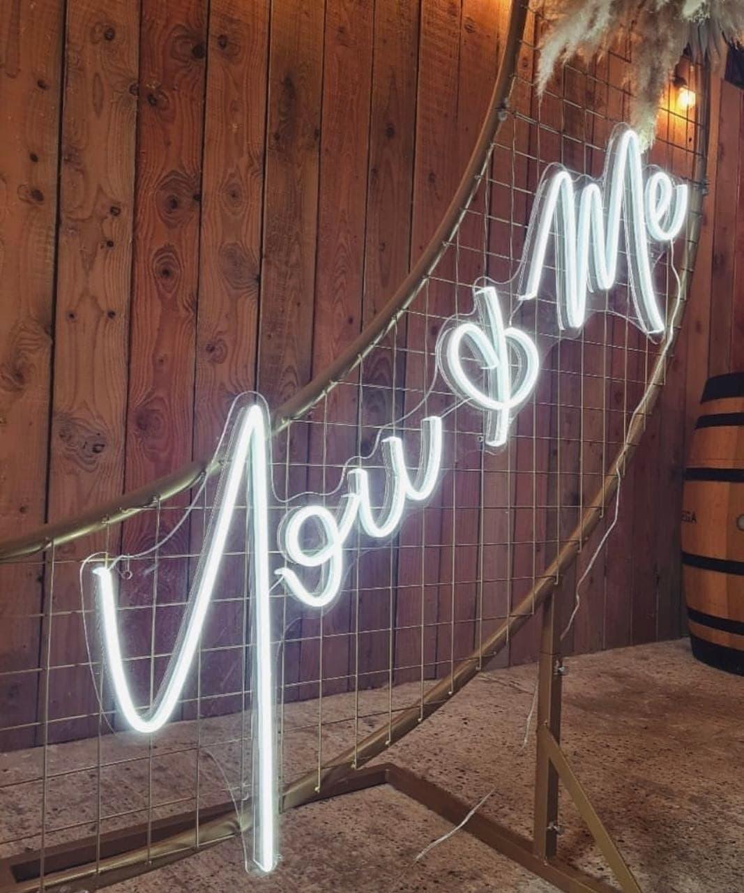 You & Me Neon Sign - Neon Fever